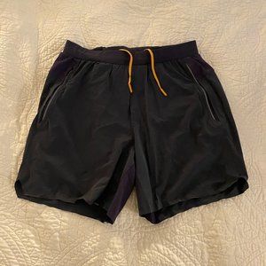 Lululemon Gray Linerless Shorts 6"